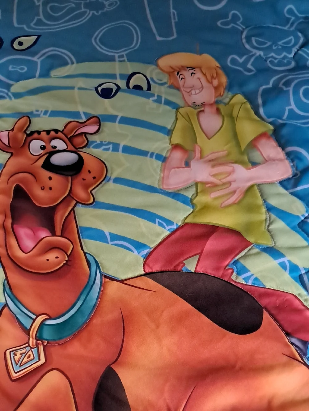 Vintage Scooby Doo & Shaggy Twin Quilted & Reversible Kids